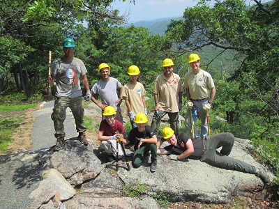 Bear Mountain Upper East Face Volunteers 